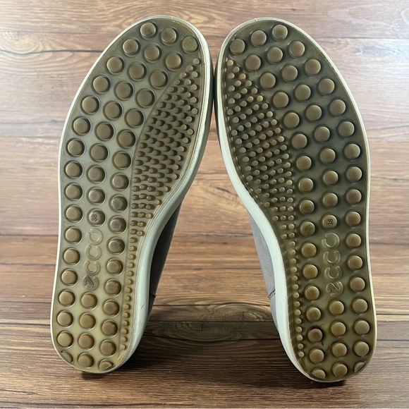ECCO SOFT 7 Zip Up Leather Booties Sneakers Women’s Size 8 (38) Shoes - Picture 7 of 11